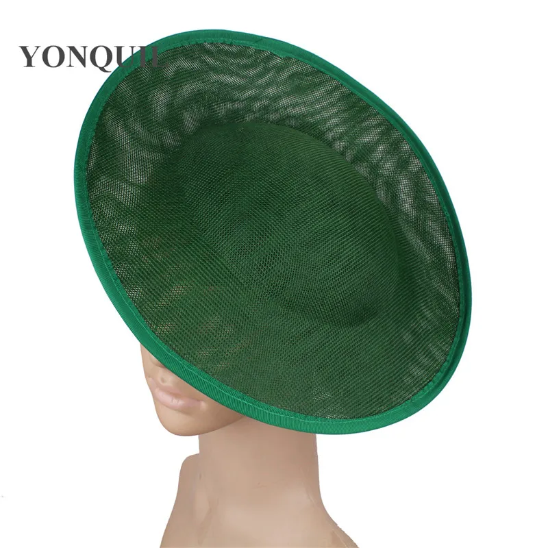 Imitation Sinamay Wedding Fashion Fascinator Base 30 CM Size Make For Women Wedding Hat Fascinatos DIY Hair Accessories Bride fashion hat