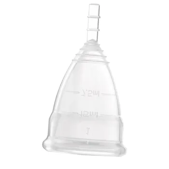 

Medical grade Silicone Menstrual Cup Feminine Hygiene Lady Cup Prevent Side Leakage Period Cup Collector Menstrual Vigin Care