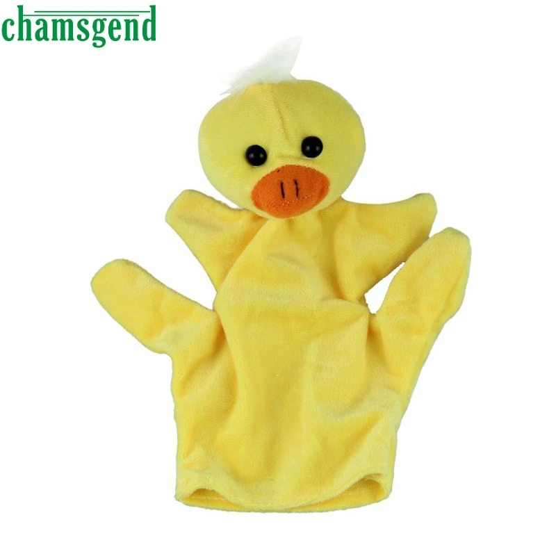 hot baby kids child duck animal finger puppet infant kid toy