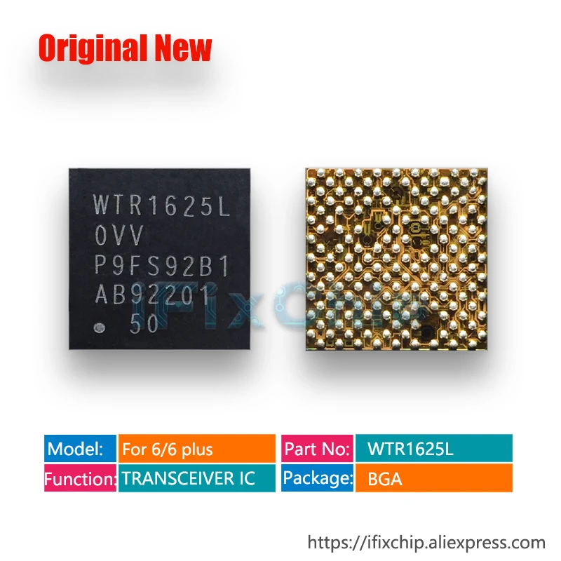 2 шт./лот WTR1625L OVV для iphone 6/6 plus/6 p IF chip IC U_WTR_RF WTR трансивер WTR1625|ic chip|iphone plusiphone 6 ic |