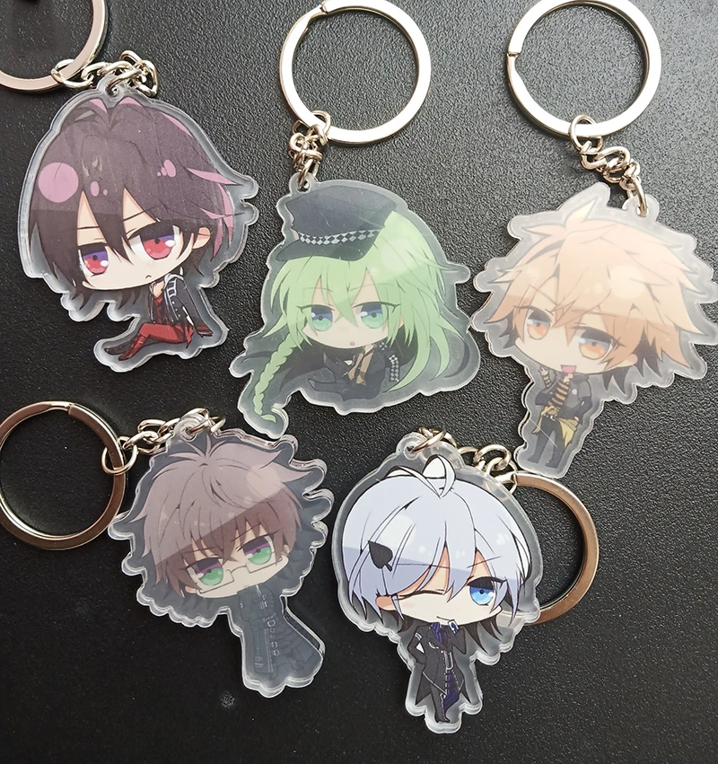 5pcs Set Anime Keychain Japanese Anime Amnesia Heroine Shin Ikki Kent Kulcstarto Keychain Keyings Pendants Portachiavi Anime Keychain Keychain Keyskey Keychain Aliexpress