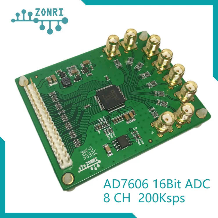 AD7606 сбор данных | синхронный модуль выборки 16 бит/200 кспс ADC модуль внешняя ссылка