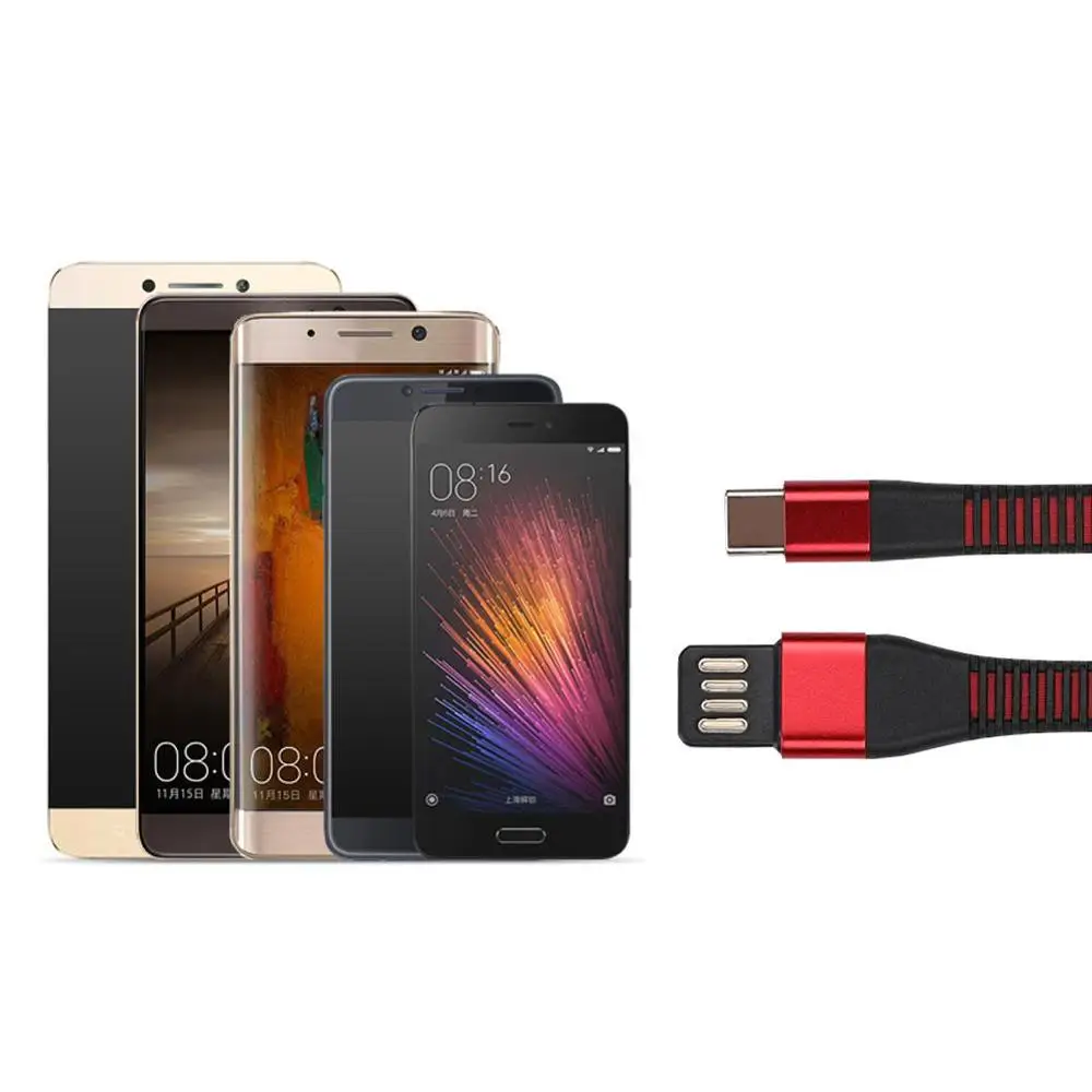 USB кабель Многофункциональный Type C 2 0 двусторонний Штекер зарядный передающий для