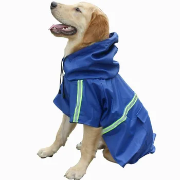 

Dog Raincoat Waterproof Outdoor Pet Reflective Coat Rainwear Clothes Waterproof Rain Jacket High Quality