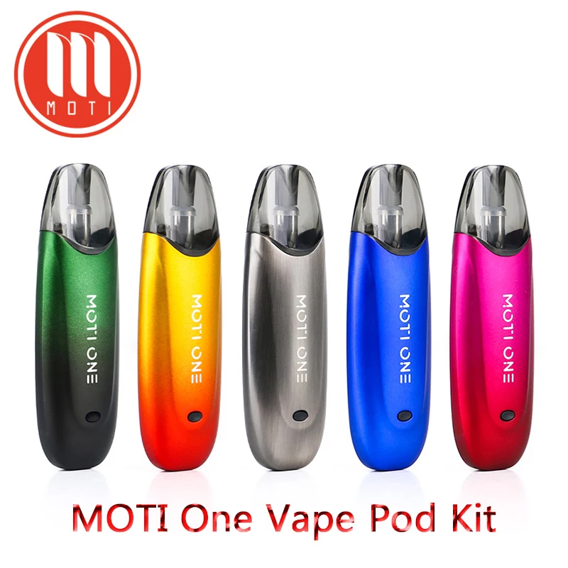 Оригинальный MOTI One Pod system Kit 1 85 мл Vape картридж 350 мАч аккумулятор портативный E cigs 12 5