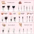 Jessup Makeup brushes set Black/Silver Professional with Natural Hair Foundation Powder Eyeshadow Make up Brush Blush 6шт-25шт