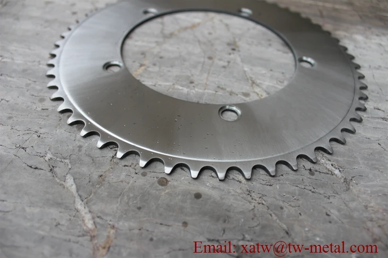 Titanium CNC bicycle chainring Titanium bike chainring custom titanium sprocket custom