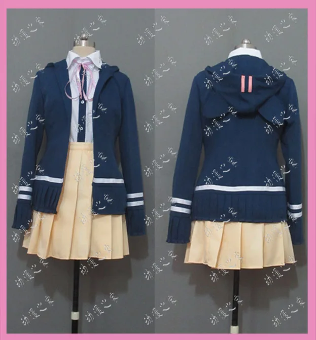 

Школьная форма, юбка, танганронпа, Нанами, Чиаки, для девочек, для Хэллоуина, Рождества, костюм для косплея