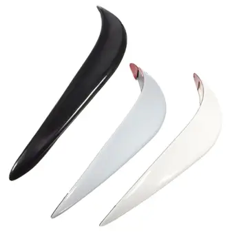 

2Pcs Auto Car Front Rear Bumper Corner Guard Cover Strip Anti-Scratch Protector Rear Bumper Cover Trim Wheel Eyebrow Fender