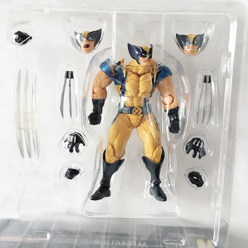 Revoltech Yamaguchi Росомаха вариант фигурки переменная Росомаха, Логан ПВХ фигурка модель игрушки
