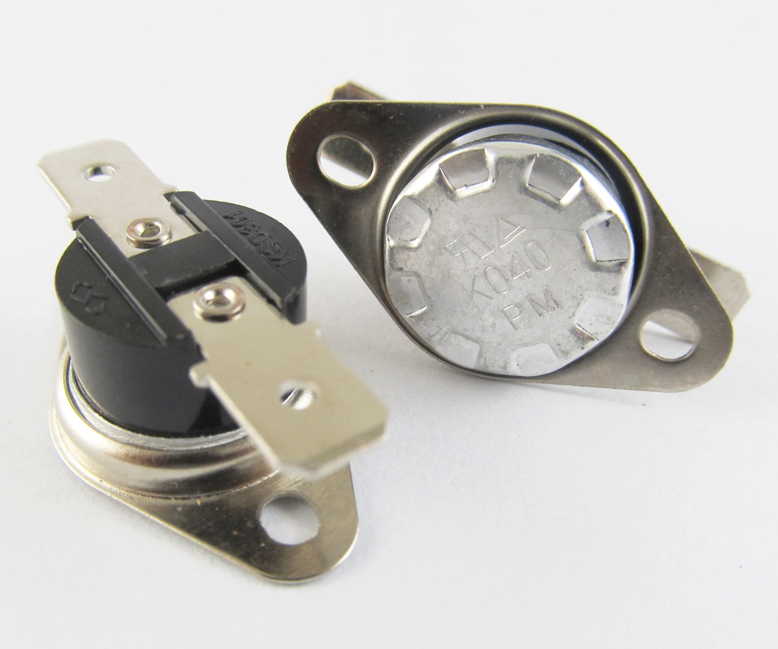 

1pc KSD301 Normal Open N.O. 10A 250V Thermostat Bimetal Disc Temperature Switch 100- 130 Degree Celsius