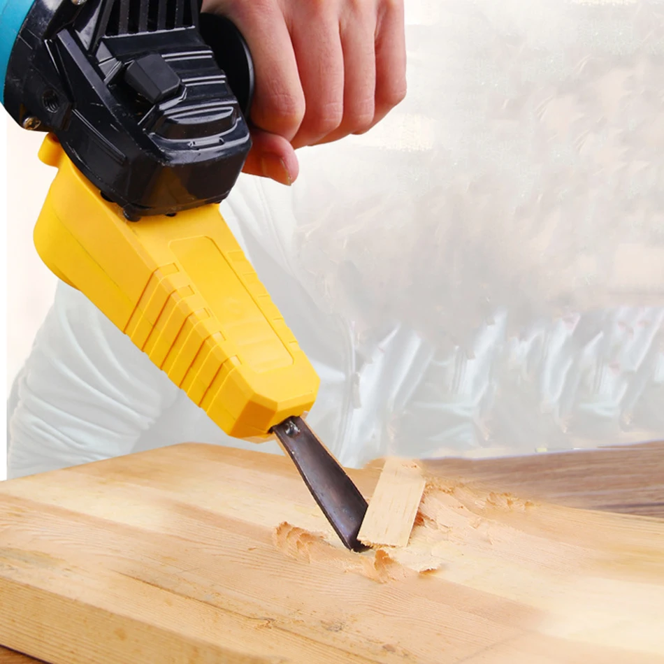Electric Chisel Conversion Head Carving Tool Stainless Steel Power Woodworking chisel For Angle Grinder Carpentry | Инструменты