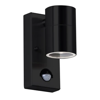 

Stainless Steel Easy Install PIR Motion Sensor Night Energy Saving Garden Walkway Yard Waterproof Down Wall Light Outdoor