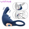 VATINE 10 Speeds Clitoris Stimulation Massager Vibrator Sex Toy for Men Couple Delay Ejaculation Penis