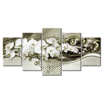 

Diamond Painting Kits Full Drill Diamond Embroidery Paintings Art DIY By Number Kits for Home Wall Decor, Flowers Pattern 95X45c