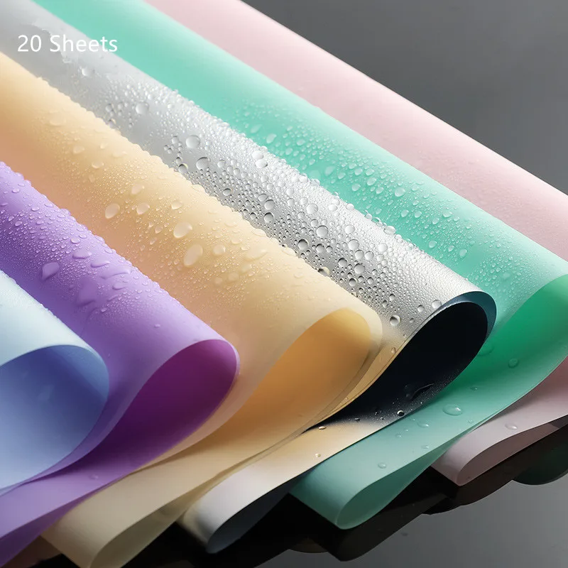 20pcs-lot-Waterproof-Rose-Flower-Wrapping-Macaron-Color-Packaging-Material-Kraft-Paper-Bouquet-Florist-Supplies-Gift_副本