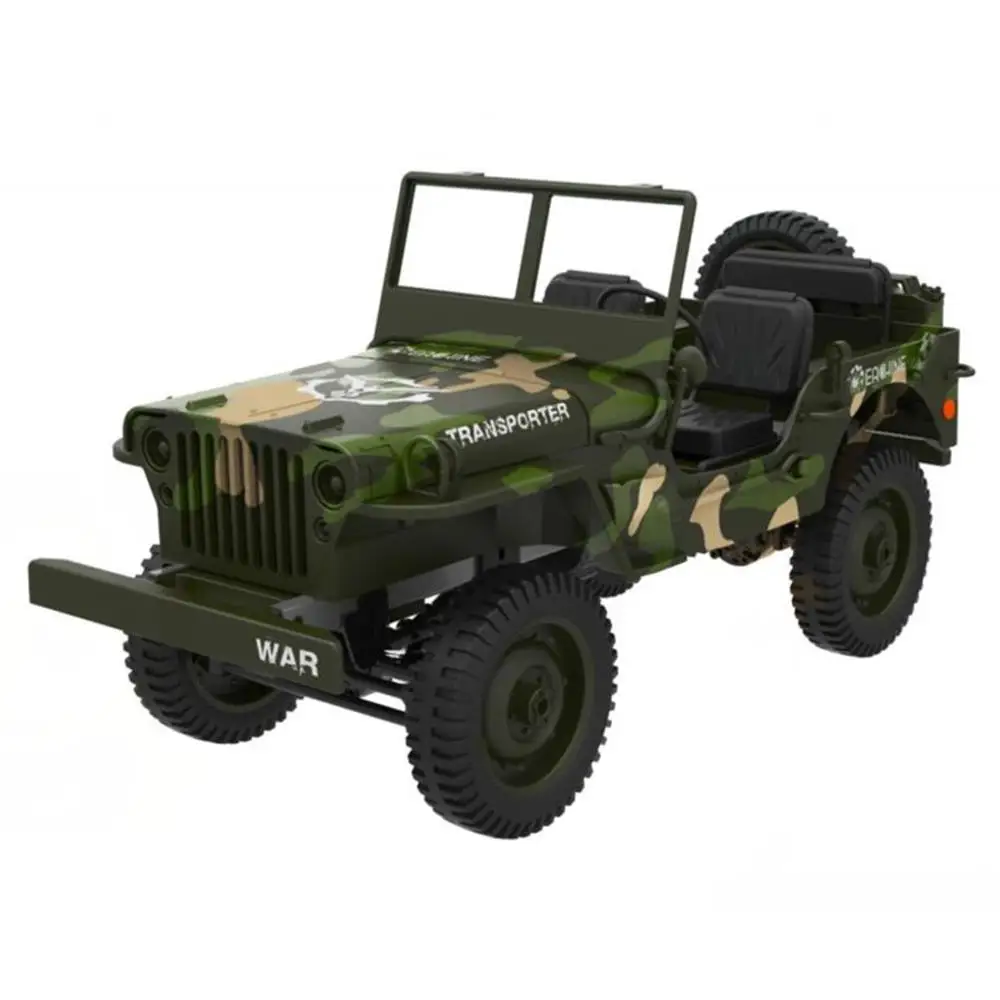 Eachine EC01 1/10 2,4G 4WD пульт дистанционного управления Rc автомобиль джедай транспортер камуфляж военный грузовик RTR игрушки