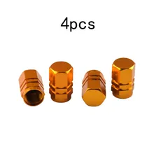 

4pcs Bicycle Valve Cap 1.6*1CM Aluminum Alloy Car Tire Cap Different Colors For Cars Trucks Bicycles Accessories