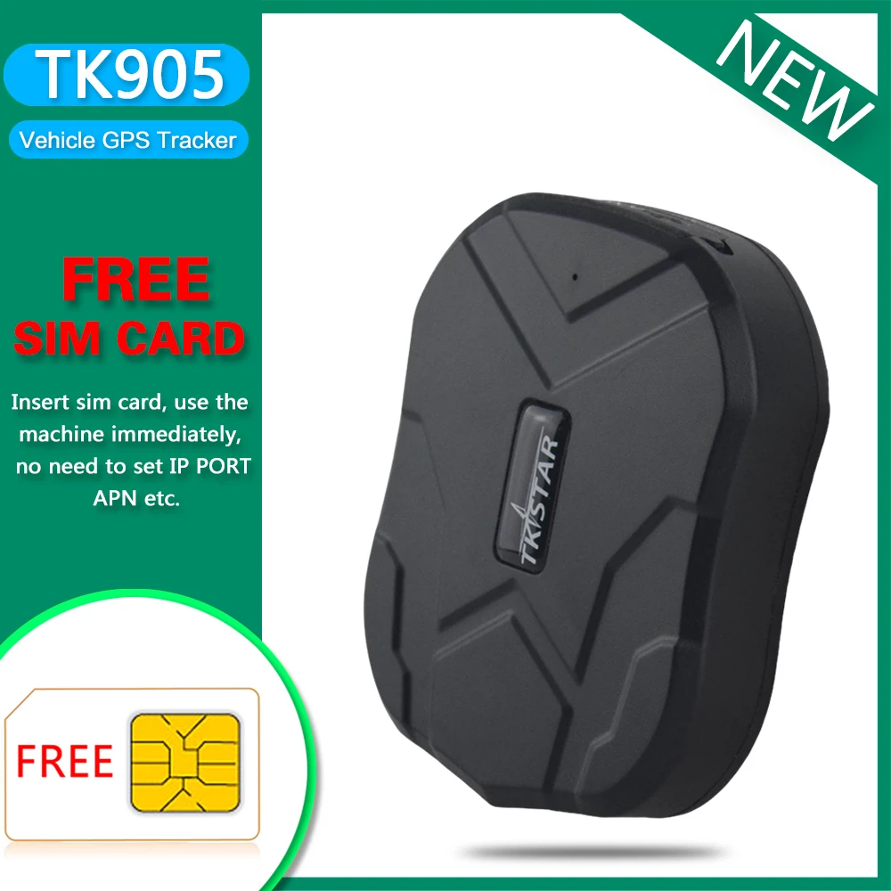 LOCALIZZATORE ANTIFURTO SATELLITARE TRACKER GPS GSM TK905 POWER AUTO GPS 5000 