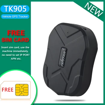 

TK905 Car GPS Tracker 5000mAh Battery Standby 90 Days Vehicle Tracking Device GSM Locator Waterproof Magnet Free Web APP Monitor
