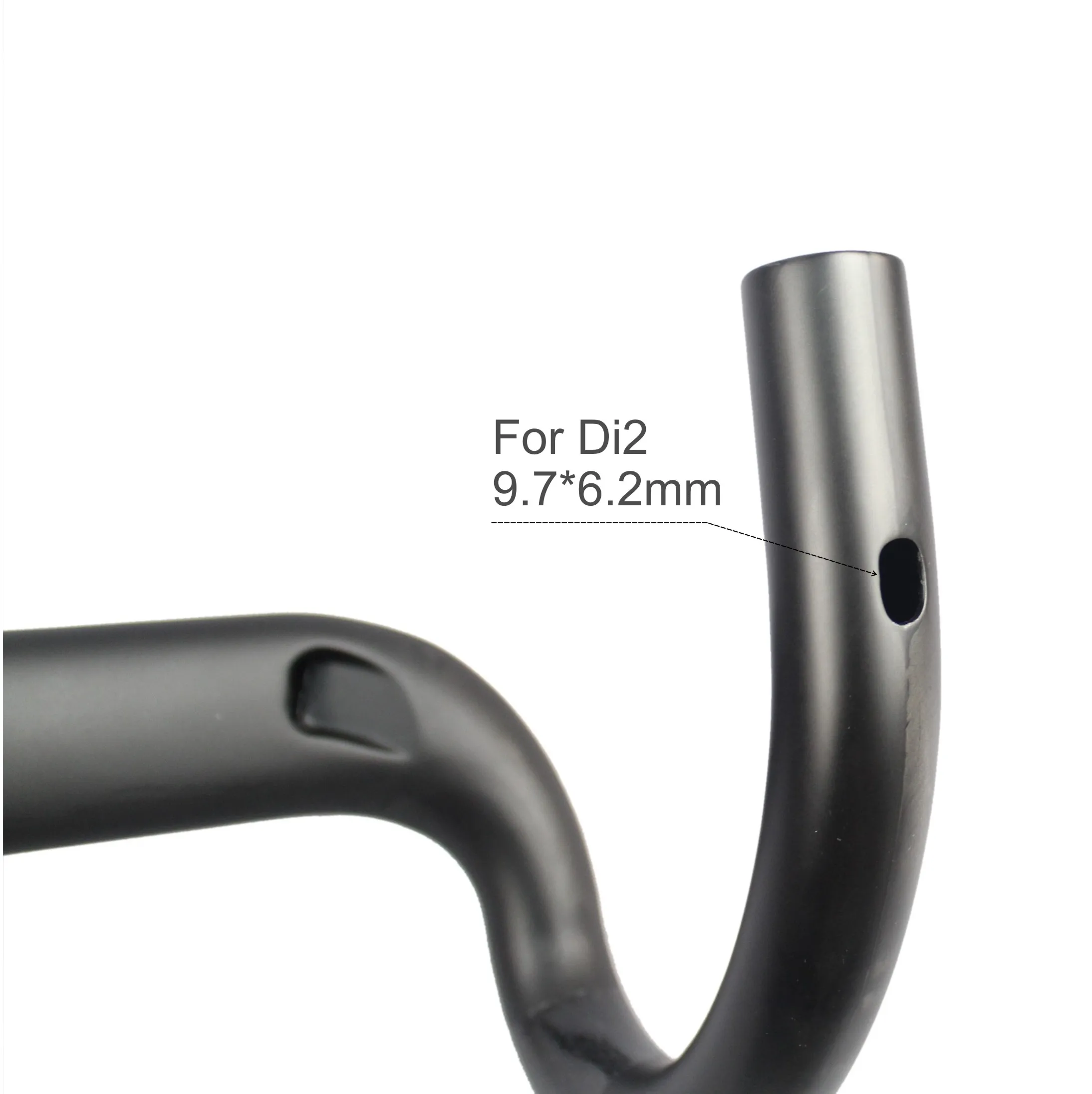 2020 MIRACLE bike Compact design AERO Carbon Bike Bar Сверхлегкий карбоновый дорожный руль
