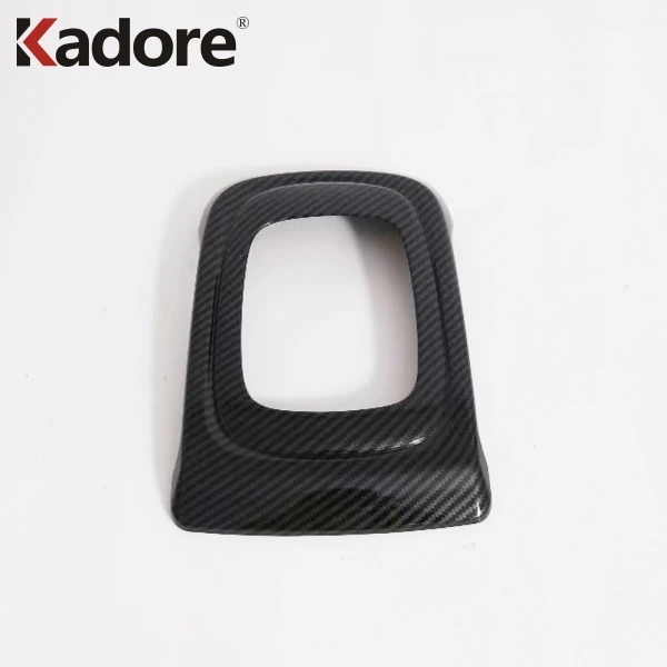 

For Toyota Rush 2018 2019 2020 Carbon Fiber Gear Shift Panel Cover Car Decoration Trim Interior Accessories Car Styling
