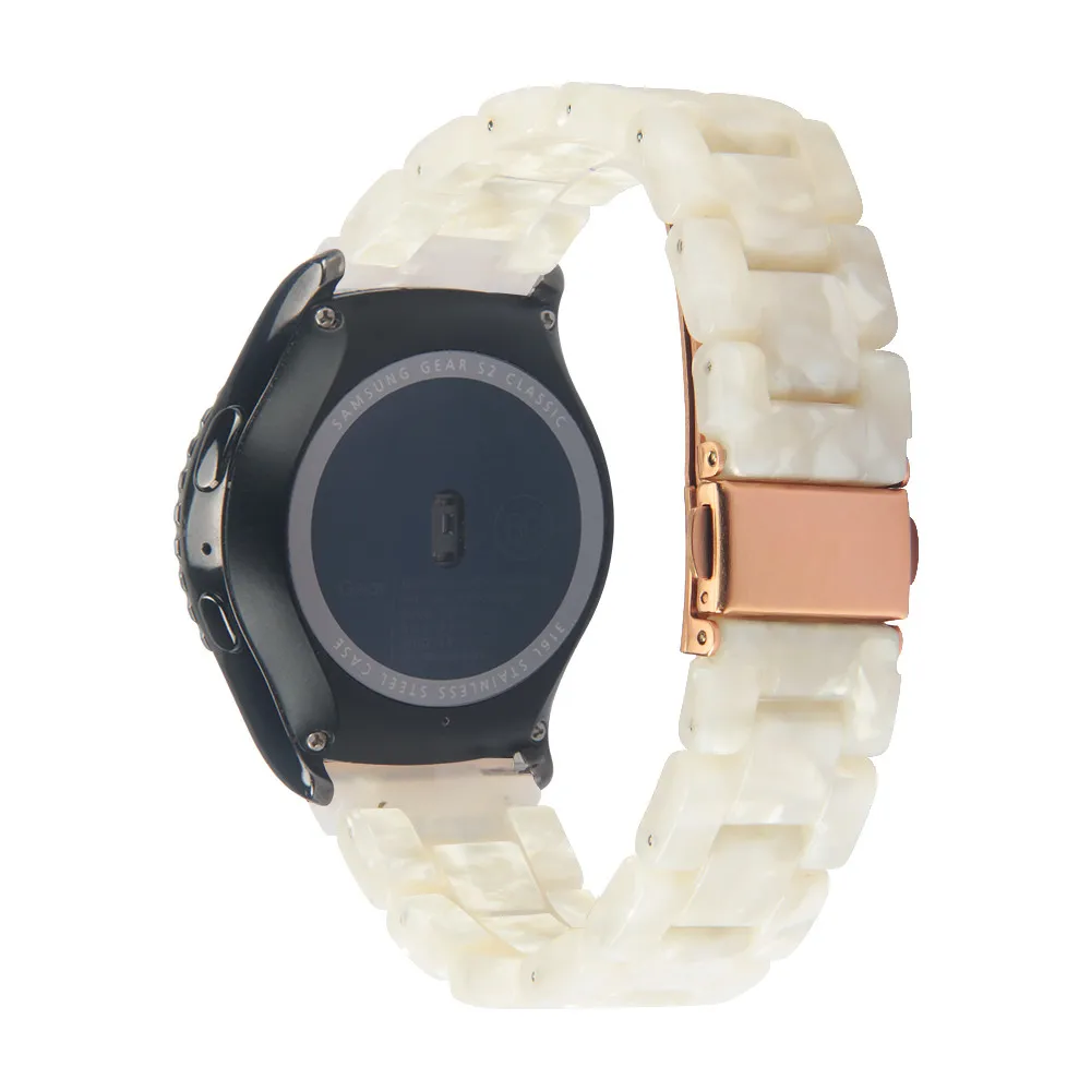 Смола pulseira для Galaxy Watch 42 мм/Active 2 40 мм 44 мм ремешок 20 мм ремешок для samsung gear S2 классический Garmin Vivoactive 3/3 музыка