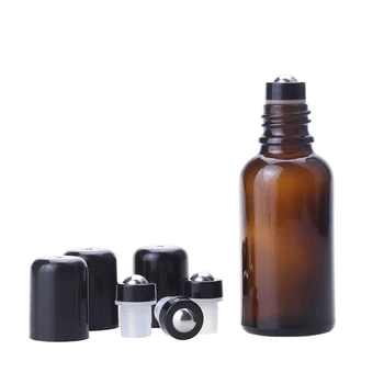 

18mm Roll On Bottle - Steel Bead Ball Plug For 10ml 15ml 30ml Glass Roller Fits Essential Oil Bottles Metal Roller Stopper