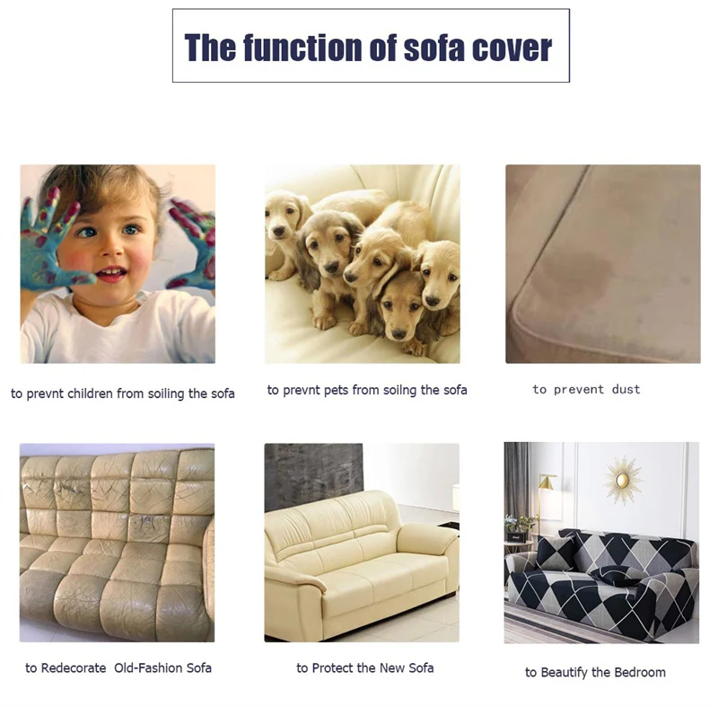 Velvet Plush Sofa Cover For Living Room Sectional Sofa Slipcover Furniture Chaise Longuer Corner Couch Cover