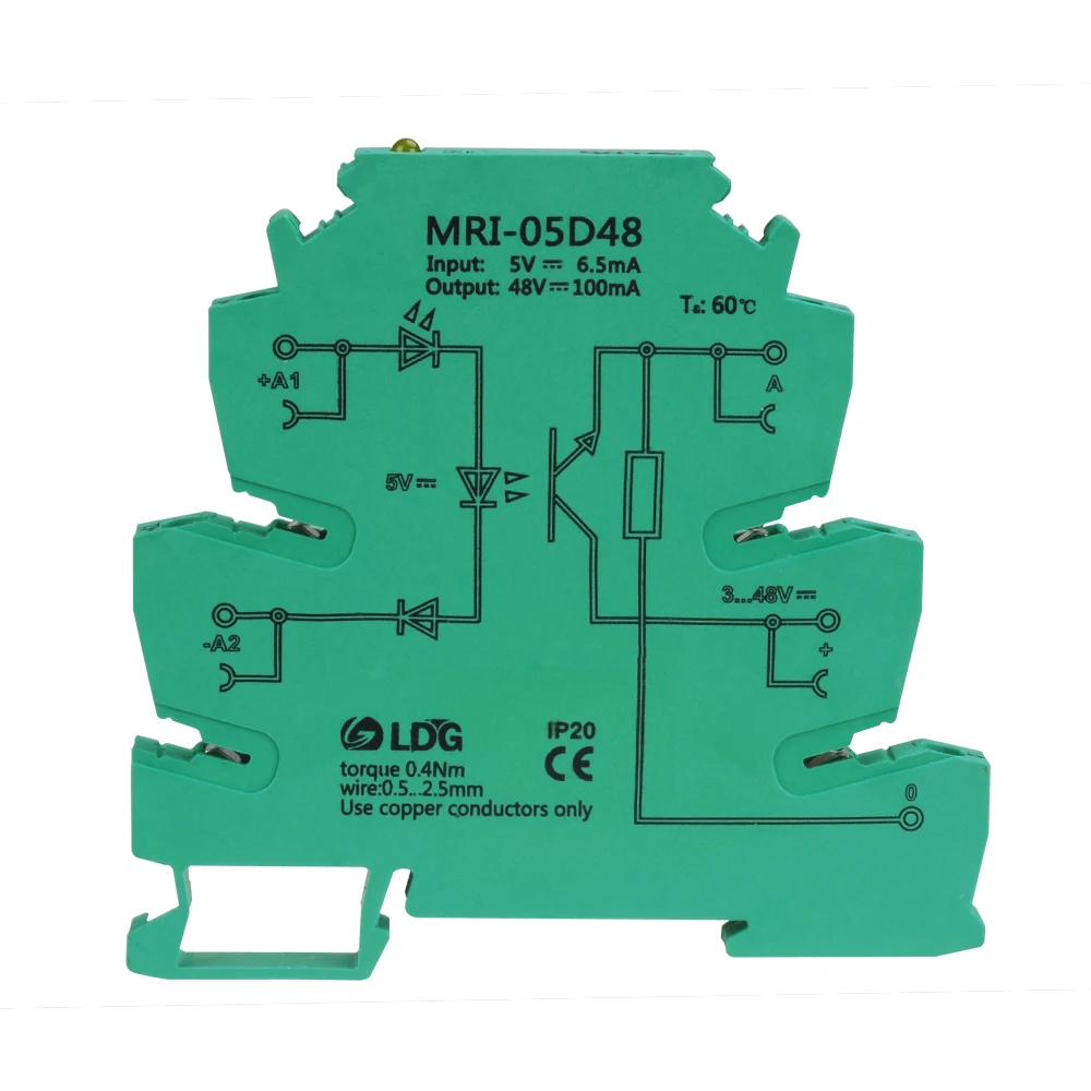

Relay Module output 3-48VDC input 5V 12V 24V 48V Photoelectrical Coupling-interface solid state relay Optocoupler led signal