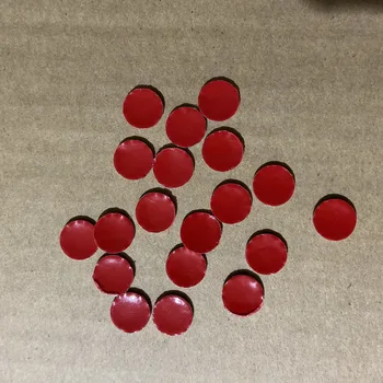 

100pcs 11mm 14mm Blue White Car styling small Key Fob Cover Steering Wheel Decorative Badge Aluminum Emblem Decal W