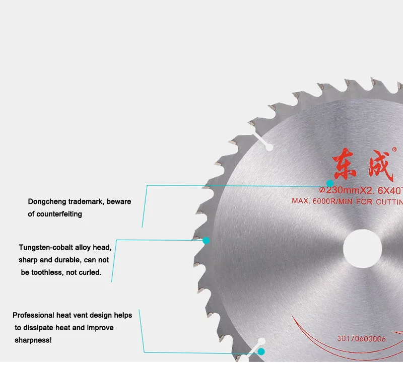 4 / 5 inch Wood Cutting Metal Circular Saw Blades for Tiles Ceramic Wood Aluminum Disc Diamond Cutting Blades