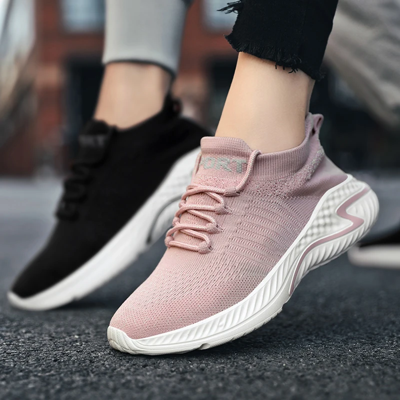 Кроссовки мужские сетчатые без шнуровки Повседневные Легкие сникерсы дышащие