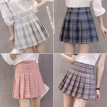 XS-3XL, Женская юбка, элегантный дизайн, высокая талия, шикарная, прошитая, юбки, летняя, Студенческая, плиссированная юбка, для женщин, милая, милая, для девушек, юбка для танцев