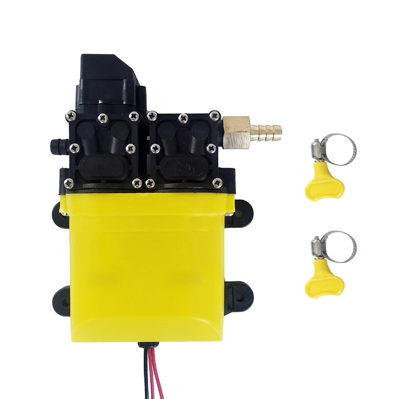 Новинка Высокое качество DC12V 100 Вт мембранный самовсасывающий водяной насос высокого давления для морской лодки 18*11 см