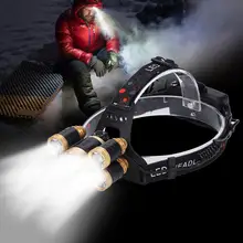 Высокомощный наружный T6 светодиодный 2400LM охотничий велосипед Кемпинг налобный светильник светодиодный светильник рабочий портативный светодиодный светильник T6 головной светильник s