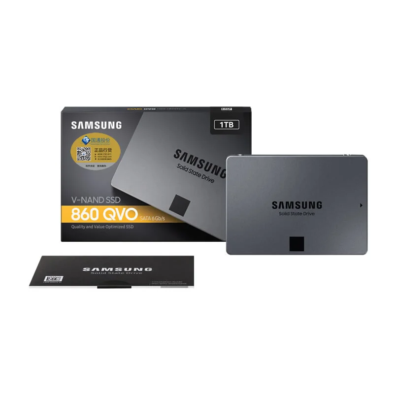 SAMSUNG SSD 860 QVO Внутренний твердотельный накопитель на ТБ HDD 2 5 дюйма SATA3|Внутренние