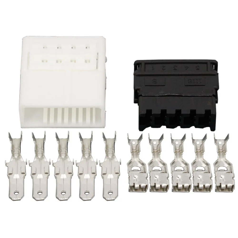 

5 Sets DJ7051A-4.8-21 5-hole 5-pin car connector with terminal air docking