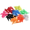 Bicaster 50pcs Archery Arrow Plastic Fletch 1.75" Vanes Flectchings 8 Colors for Choice 2