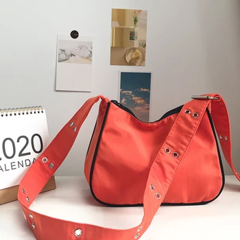 

Women Handbag Casual Outdoor Chain Candy Color Sweet Ladies Small Shoulder Bags Fashion Design Armpit Bag 2020 New Swimming