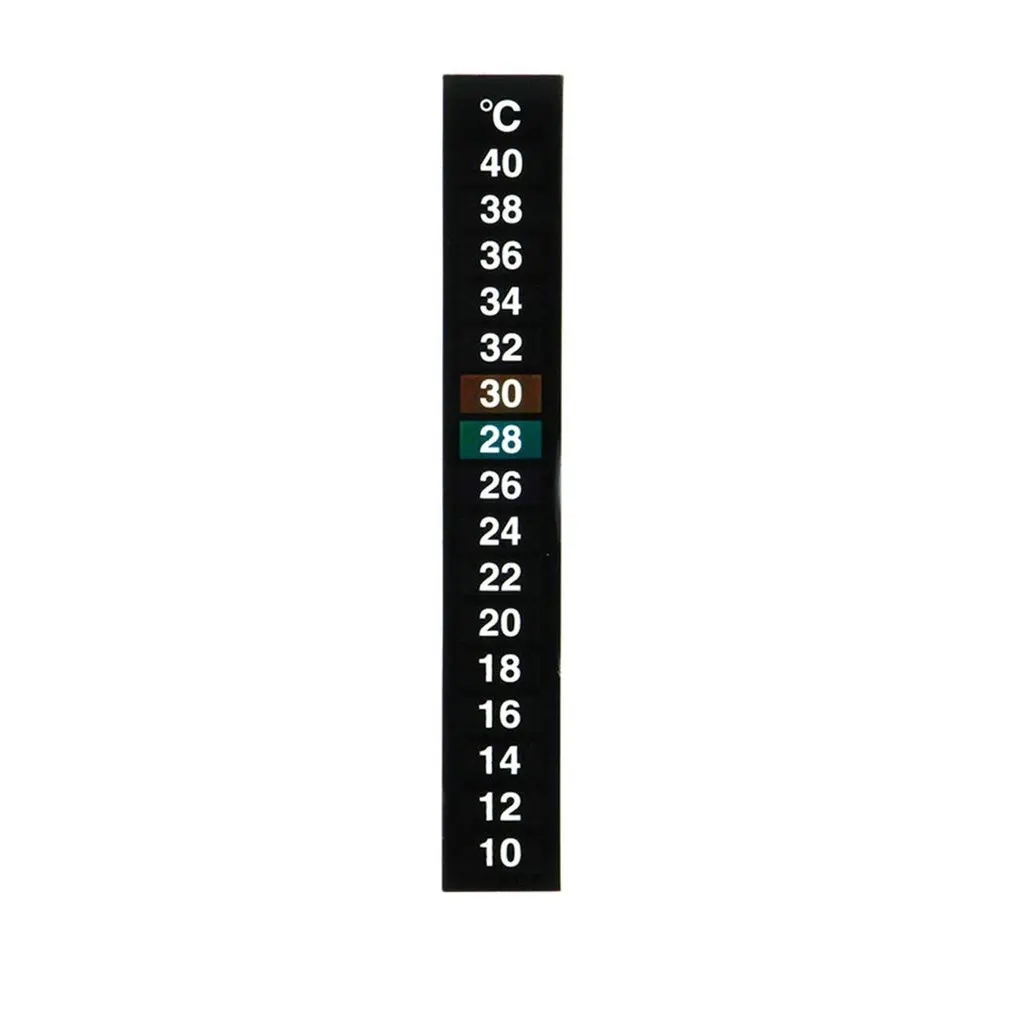 Аквариумный пластырь термометр бумажная наклейка с термометром аквариумный термометр наклейка бумажный гаджет