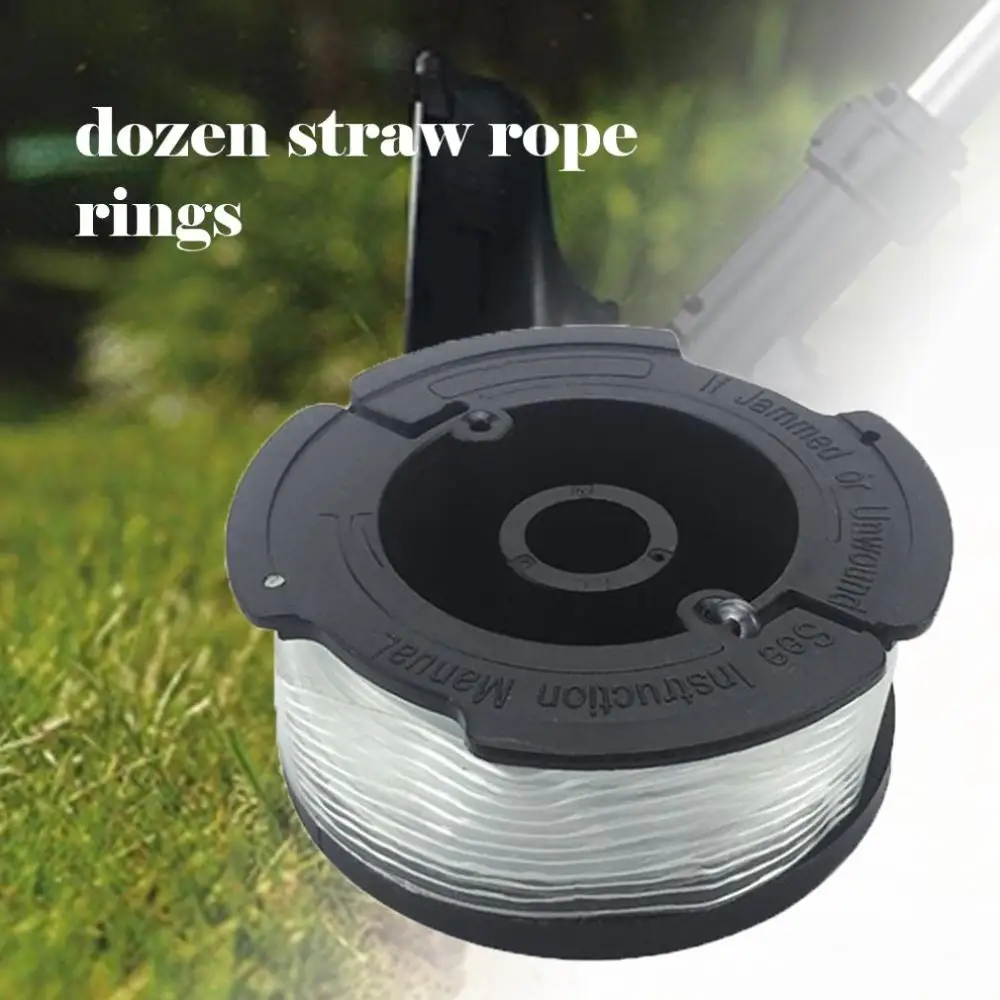 

String Trimmers Replacement Spool Line Grass Trimmers Garden Tool Mowing Single Line Spool Cover Spring