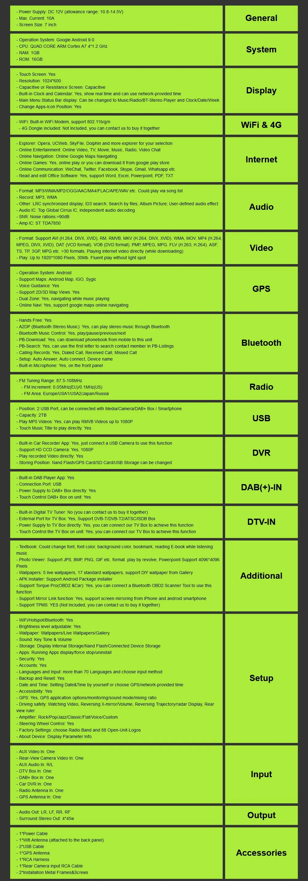 Flash Deal New Universal 2 Din 7" Car Multimedia Auto radio Touch screen Bluetooth GPS Stereo USB FM DVR TPMS OBD2 Free Backup Camera 28