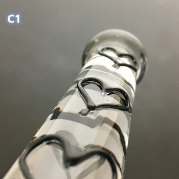 Crystal Dildo Real Leather Flogger Glass Penis Whip Sex Whip G-spot Anal Bead Leather Tools Restraints Bdsm Sex Adult Games 5