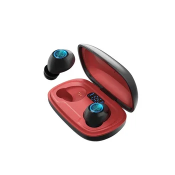 

Mini TWS Wireless Bluetooth Earphone Stereo Earbud Headset Earphone Hifi Sound In Ear Waterproof TWS 5.0 LED Power Display MH22