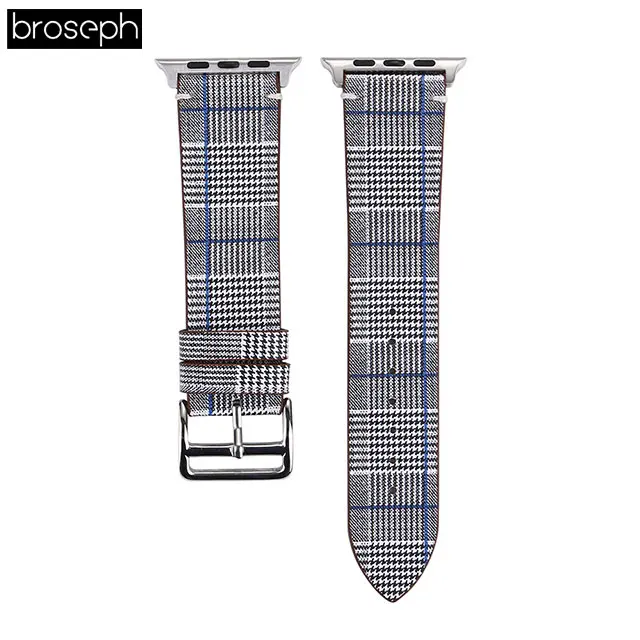 Blue Ремешок для часов Apple Watch 4 band 40 мм 44 мм ремешок из натуральной кожи для iwatch band 38 мм 42 мм браслет - Цвет ремешка: Blue