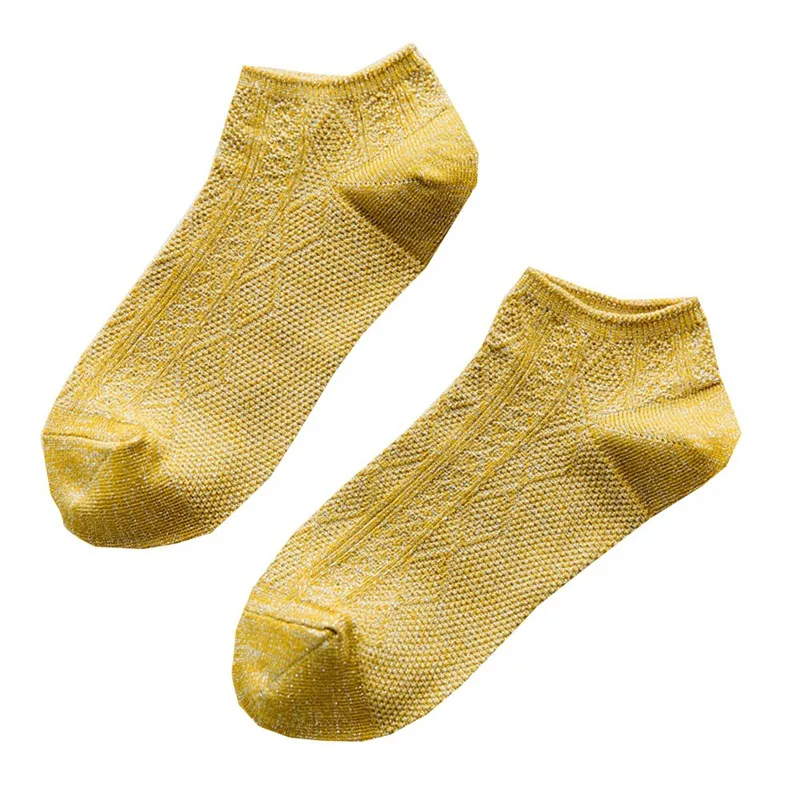 Удобные полосатые хлопковые носки унисекс; женские тапочки; короткие носки до щиколотки; высокое качество; Новинка 2018 года; Vcqy