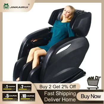 

Luxury massage chair home automatic kneading Zero gravity multifunctional Neck waist back elderly sofa electric massager