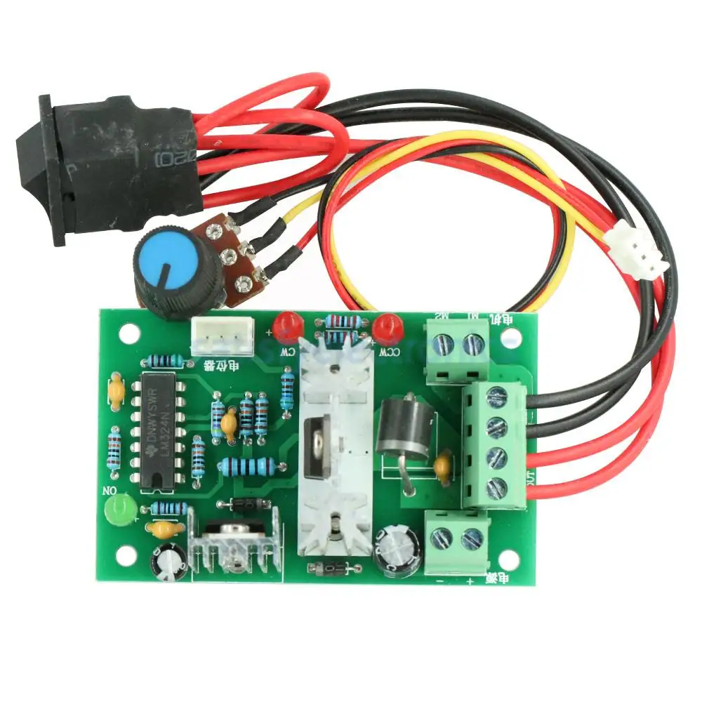 DC-6-30V-6A-Motor-Speed-Controller-Reversible-PWM-Motor-Control-Forward ...