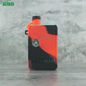 

10pcs 2019 New~RHS Silicone Case Cover Sleeve for ASVAPE MICRO Mod Kit 1100mAh 7 colors for choice free shipping